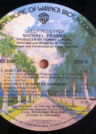 Michael Franks : Sleeping Gypsy (LP, Album, Los)