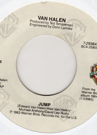 Van Halen : Jump! (7", Single, Spe)