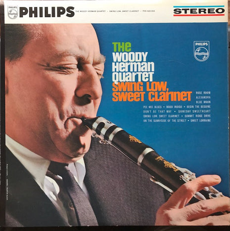 Woody Herman Quartet : Swing Low, Sweet Clarinet (LP, Album)
