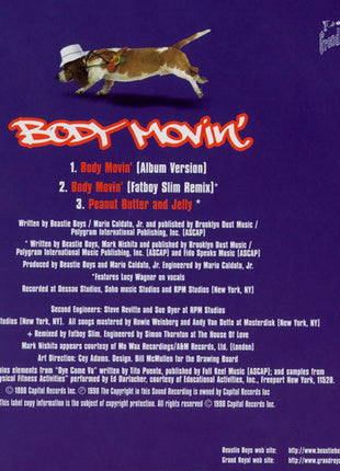 Beastie Boys : Body Movin' (CD, Single, CD1)