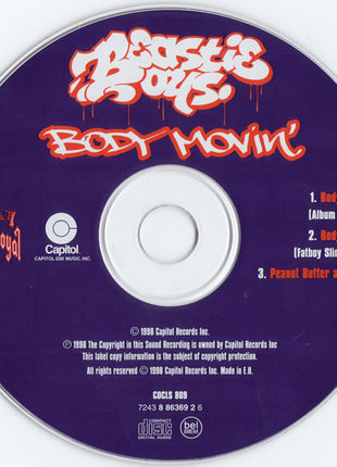 Beastie Boys : Body Movin' (CD, Single, CD1)