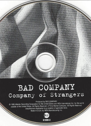 Bad Company (3) : Company Of Strangers (CD, Album, ARC)