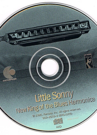 Little Sonny : New King Of The Blues Harmonica (CD, Album, RE, RM)