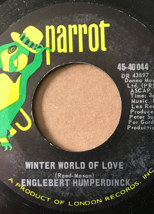 Engelbert Humperdinck : Winter World Of Love (7", Single, Styrene)