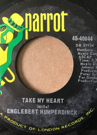 Engelbert Humperdinck : Winter World Of Love (7", Single, Styrene)