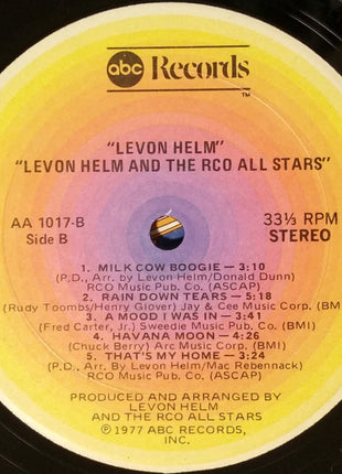 Levon Helm And The RCO All-Stars : Levon Helm And The RCO All-Stars (LP, Album, Kee)