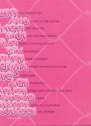 P!NK : M!ssundaztood (CD, Album, Enh, Cin)