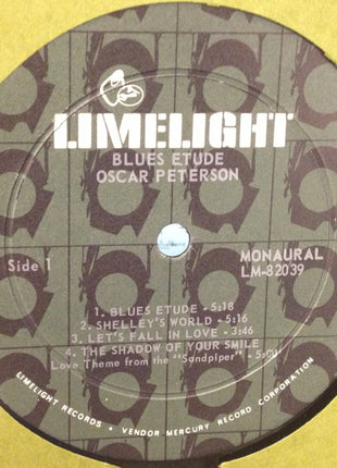 Oscar Peterson : Blues Etude (LP, Album, Mono, Mer)