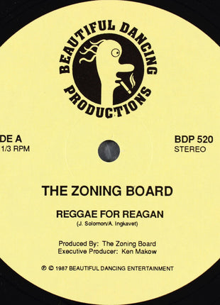 The Zoning Board : Reggae For Reagan (12", Single)