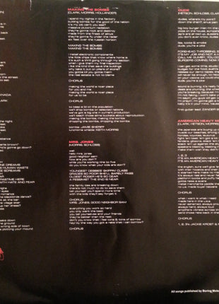 Circle Jerks : Wönderful (LP, Album, Red)