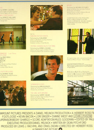 Various : Footloose (Original Motion Picture Soundtrack) (LP, Comp, Pit)