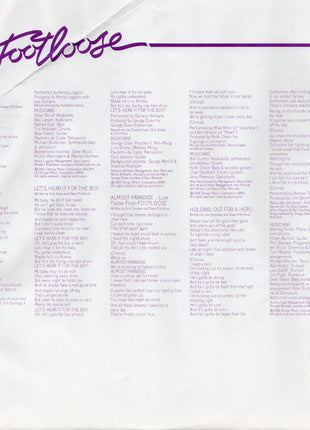 Various : Footloose (Original Motion Picture Soundtrack) (LP, Comp, Pit)