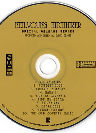 Neil Young : Hitchhiker (CD, Album)