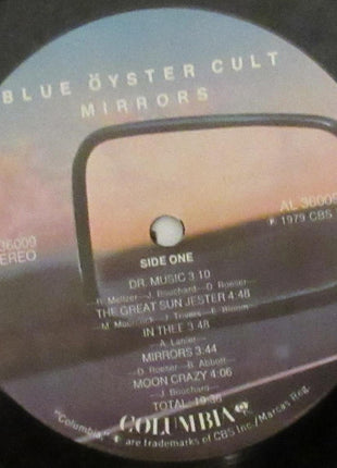 Blue Öyster Cult : Mirrors (LP, Album, Pit)