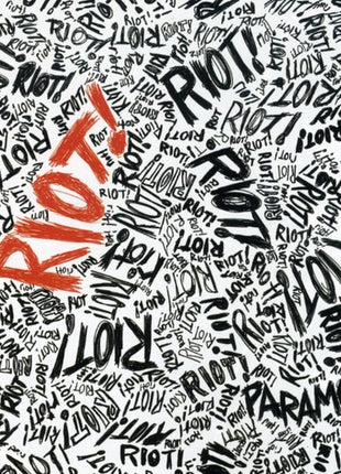 the album cover for Paramore - Riot!