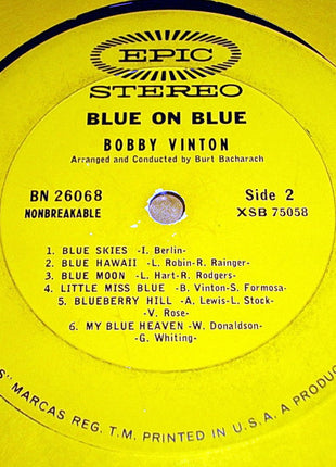 Bobby Vinton : Blue On Blue (LP)