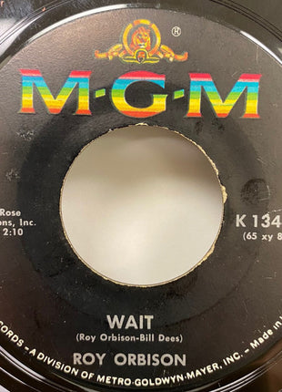 Roy Orbison : Breakin' Up Is Breakin' My Heart / Wait (7")