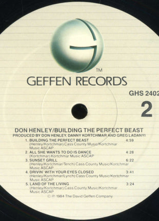 Don Henley : Building The Perfect Beast (LP, Album, Spe)