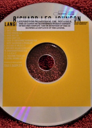 Richard Leo Johnson : Language (CD, Album, Promo)