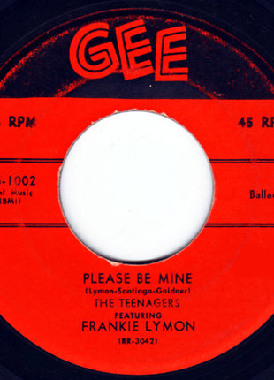 Frankie Lymon & The Teenagers : Why Do Fools Fall In Love / Please Be Mine (7", Single)