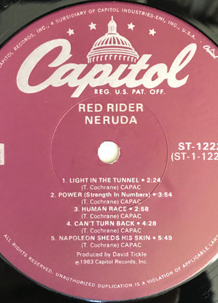 Red Rider : Neruda (LP, Album, Win)