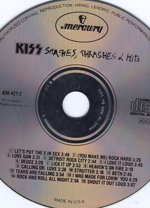 Kiss : Smashes, Thrashes & Hits (CD, Comp)