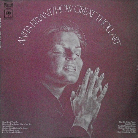 Anita Bryant : How Great Thou Art (LP, Album)