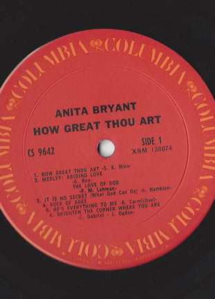 Anita Bryant : How Great Thou Art (LP, Album)