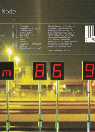 Depeche Mode : The Singles 86>98 (2xCD, Comp, RE, RM)