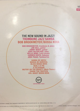 Bob Brookmeyer : Trombone Jazz Samba / Bossa Nova (LP, Album)