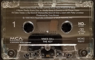 Vince Gill : The Key (Cass)