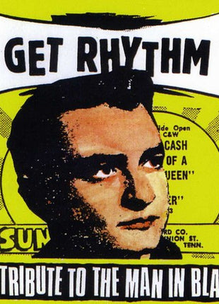 the album cover for Get Rhythm-A Tribute To The Man In Black - Get Rhythm: A Tribute to the Man in Black / Various