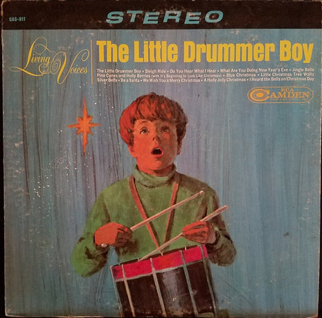 Living Voices : The Little Drummer Boy (LP, Album, RE)