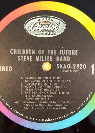 Steve Miller Band : Children Of The Future (LP, Album, Jac)