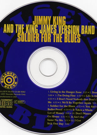 Jimmy King And The King James Version Band : Soldier For The Blues (CD, Album)