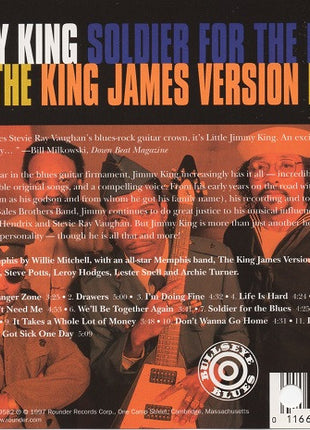 Jimmy King And The King James Version Band : Soldier For The Blues (CD, Album)