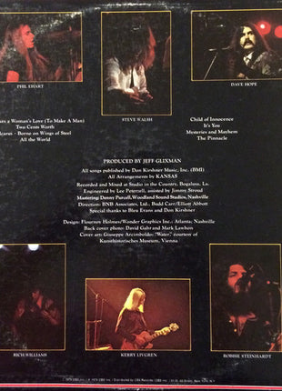 Kansas (2) : Masque (LP, Album, Ter)