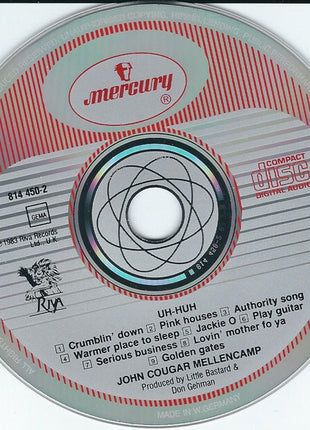 John Cougar Mellencamp : Uh-Huh (CD, Album, RP)