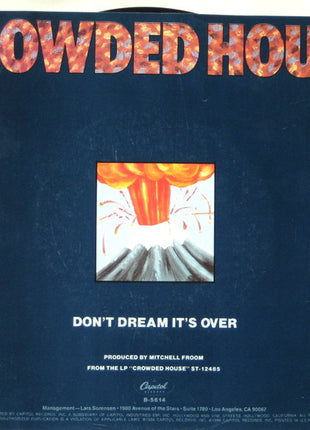 Crowded House : Don't Dream It's Over (7", Single, Spe)