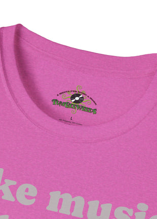 I like music and maybe 3 people T-Shirt | Funny Introvert Tee, Music Lover Shirt