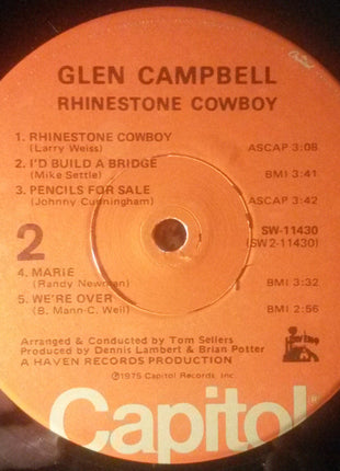 Glen Campbell : Rhinestone Cowboy (LP, Album, Win)