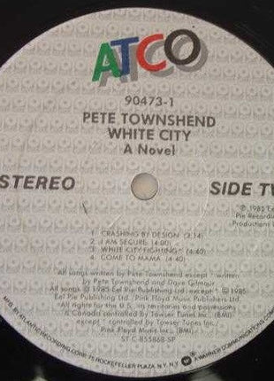 Pete Townshend : White City (A Novel) (LP, Album, SP )
