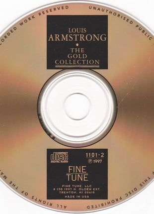 Louis Armstrong : The Gold Collection (CD, Comp, Gol)
