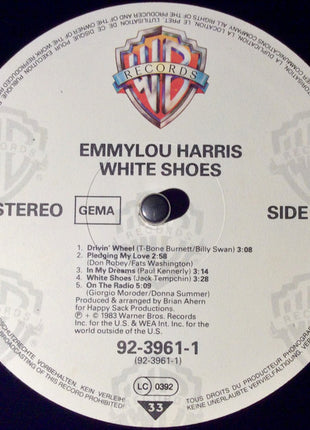 Emmylou Harris : White Shoes (LP, Album)