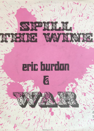 Eric Burdon & War : Spill The Wine / Magic Mountain (7", Single)