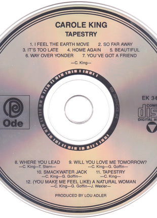 Carole King : Tapestry (CD, Album, RE, RP, Pit)