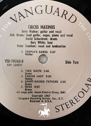 Circus Maximus (2) : Circus Maximus (LP, Album)