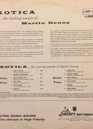 Martin Denny : Exotica (LP, Album, Mono, RP)