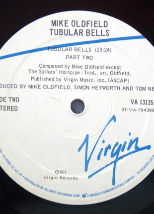 Mike Oldfield : Tubular Bells (LP, Album, RE, SP )