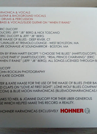 Ryan Hartt & The Blue Hearts : Call My Name (CD, Album)